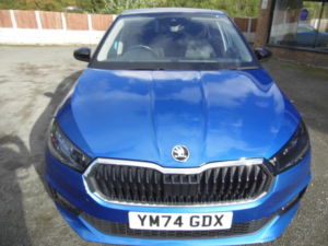 2025 Skoda Fabia 1.0 Tsi Design Edition DSG Euro 6 (s/s) 5dr in Blue — image 2