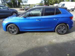 2025 Skoda Fabia 1.0 Tsi Design Edition DSG Euro 6 (s/s) 5dr in Blue — image 4
