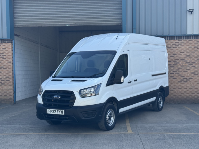 2022 Ford Transit 2.0 Transit Leader Van 350 L3 H3 2.0l Ecoblue 130ps Rwd Lwb 6 Speed Manual in White — image 1
