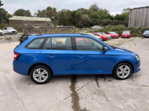 2022 Skoda Fabia 1.0 Tsi Se Euro 6 (s/s) 5dr in Blue — image 6