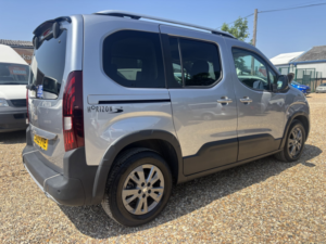 2022 Peugeot Rifter Wheelchair Accessible Vehicle Wav 1.5 Bluehdi Allure in Grey — image 3