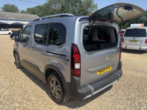 2022 Peugeot Rifter Wheelchair Accessible Vehicle Wav 1.5 Bluehdi Allure in Grey — image 5