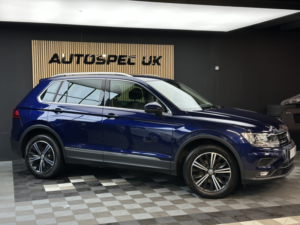 2018 Volkswagen Tiguan 1.4 Tsi Se Navigation in Blue — image 2