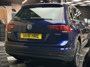 2018 Volkswagen Tiguan 1.4 Tsi Se Navigation in Blue — image 3
