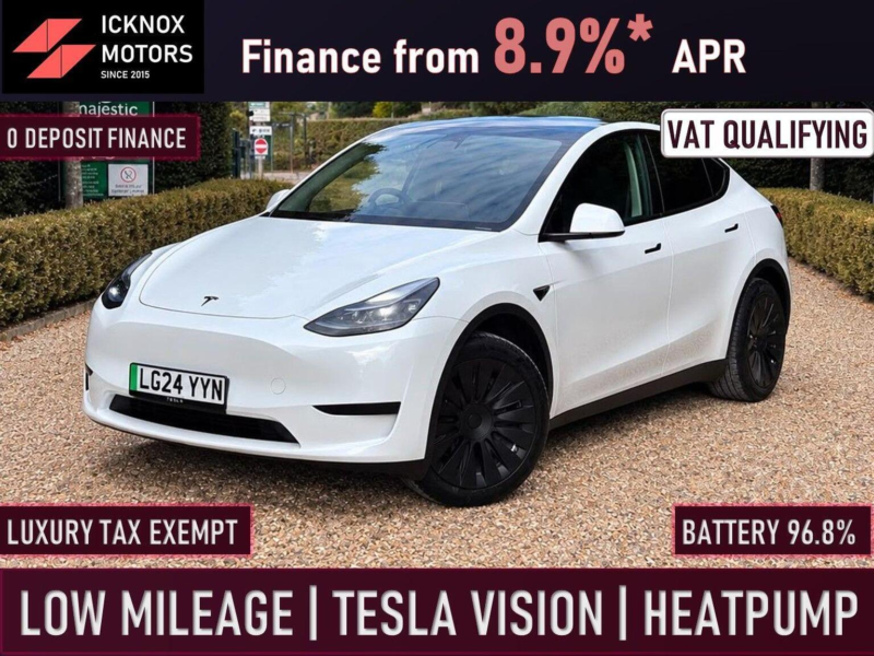 2024 Tesla Model Y Auto Rwd 5dr in White — image 1