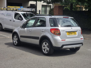 2011 Suzuki Sx4 1.6 Sz4 SUV 5dr Petrol Manual Euro 5 (120 Ps) in Silver — image 4