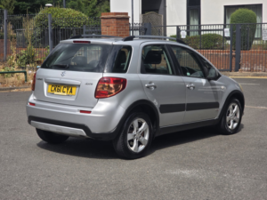 2011 Suzuki Sx4 1.6 Sz4 SUV 5dr Petrol Manual Euro 5 (120 Ps) in Silver — image 6