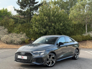 2020 Audi A3 1.5 Tfsi 35 S Line S Tronic Euro 6 (s/s) 4dr in Grey — image 3