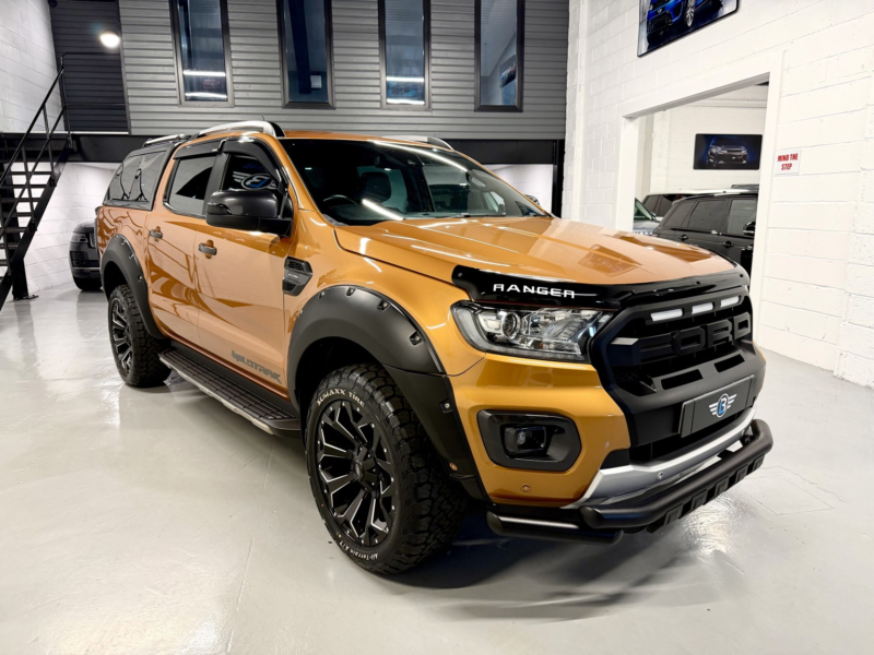 2019 Ford Ranger 2.0 Ecoblue Wildtrak Double Cab Pick Up Auto in Orange — image 1