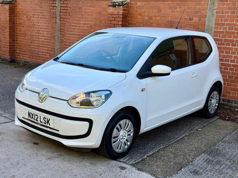 2012 Volkswagen Up! 1.0 Move Up! Euro 5 3dr in White — image 1