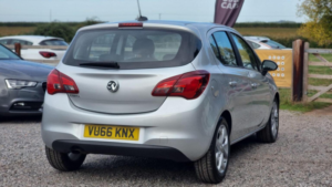 2016 Vauxhall Corsa 1.4i Ecoflex Sri Euro 6 5dr in Silver — image 6