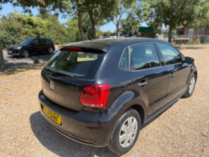 2011 Volkswagen Polo 1.2 S Hatchback 5dr Petrol Manual Euro 5 (a/c) (60 Ps) in Black — image 3
