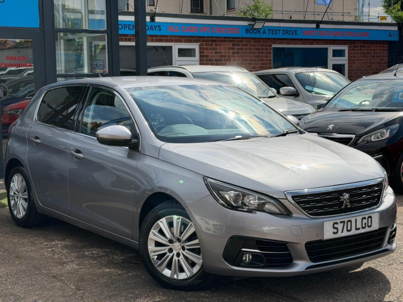 2020 Peugeot 308 1.5 Bluehdi Allure Eat Euro 6 (s/s) 5dr in Grey — image 1