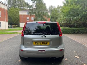 2013 Nissan Note 1.4 16v N-Tec+ Euro 5 5dr in Silver — image 5