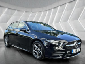 2018 Mercedes-Benz A Class 1.5 A180d Amg Line (premium) 7g-Dct Euro 6 (s/s) 5dr in Black — image 3