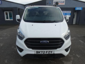2021 Ford Transit Custom 2.0 300 Ecoblue Trend L2 H1 Euro 6 (s/s) 5dr in White — image 2