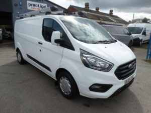2021 Ford Transit Custom 2.0 300 Ecoblue Trend L2 H1 Euro 6 (s/s) 5dr in White — image 3