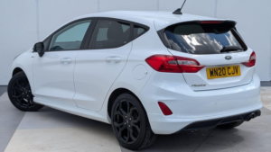 2020 Ford Fiesta 1.0t Ecoboost St-Line Edition Euro 6 (s/s) 5dr in White — image 5