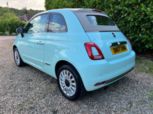 2017 Fiat 500c 1.2 500c My17 1.2 69hp Lounge Convertible in Green — image 2