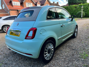 2017 Fiat 500c 1.2 500c My17 1.2 69hp Lounge Convertible in Green — image 5