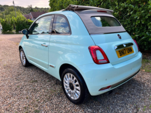 2017 Fiat 500c 1.2 500c My17 1.2 69hp Lounge Convertible in Green — image 6