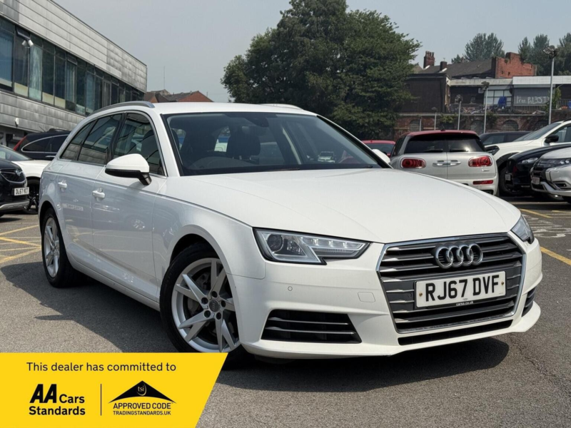 2017 Audi A4 Avant 2.0 Tdi Ultra Sport Euro 6 (s/s) 5dr in White — image 1