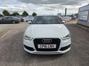 2016 Audi A3 2.0 Tdi S Line Sportback Euro 6 (s/s) 5dr (nav) in White — image 2
