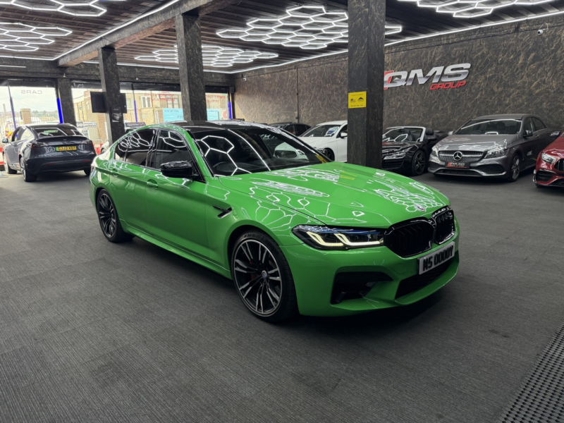 2023 BMW M5 4.4 M5 Competition Saloon in Green — image 1