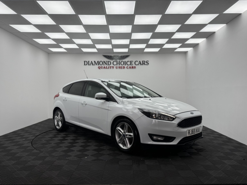 2015 Ford Focus 1.5 Tdci Zetec in White — image 1