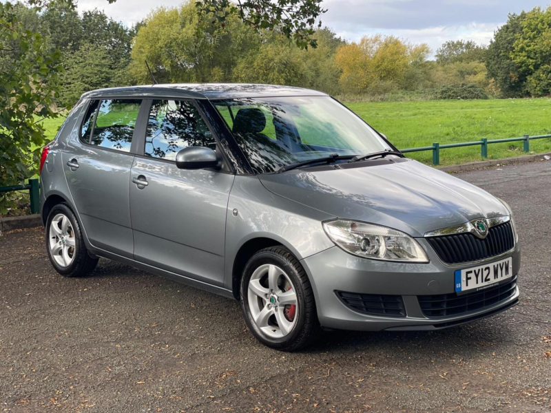 2012 Skoda Fabia 1.6 Tdi Se Euro 5 5dr in Grey — image 1