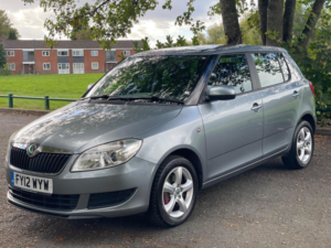 2012 Skoda Fabia 1.6 Tdi Se Euro 5 5dr in Grey — image 3