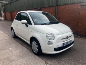 2010 Fiat 500 1.2 Pop Auto Euro 4 3dr in White — image 2