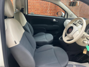 2010 Fiat 500 1.2 Pop Auto Euro 4 3dr in White — image 3