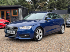 2014 Audi A3 1.6 Tdi Sport Sportback Euro 6 (s/s) 5dr in Blue — image 3
