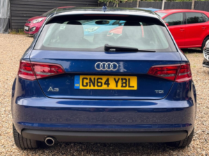 2014 Audi A3 1.6 Tdi Sport Sportback Euro 6 (s/s) 5dr in Blue — image 6
