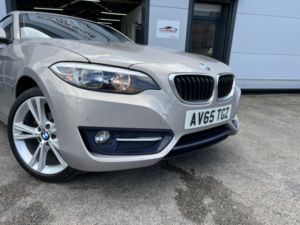 2015 BMW 2 Series 1.5 218i Sport Coupe in Silver — image 2
