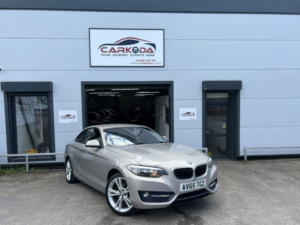 2015 BMW 2 Series 1.5 218i Sport Coupe in Silver — image 3