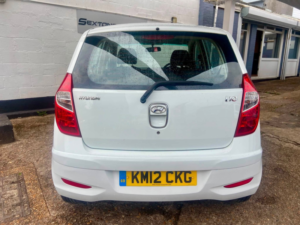 2012 Hyundai I10 1.2 Active in White — image 5