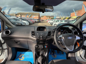 2015 Ford Fiesta 1.25 Zetec Euro 6 3dr in White — image 2