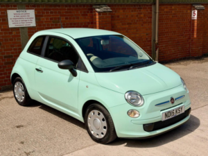 2015 Fiat 500 1.2 Pop Euro 6 (s/s) 3dr in Green — image 2