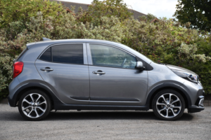 2022 Kia Picanto 1.0 Dpi X-Line Hatchback 5dr Petrol Manual Euro 6 (s/s) (66 Bhp) in Grey — image 2