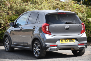 2022 Kia Picanto 1.0 Dpi X-Line Hatchback 5dr Petrol Manual Euro 6 (s/s) (66 Bhp) in Grey — image 3