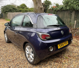 2014 Vauxhall Adam 1.2 16v Jam Euro 5 3dr in Blue — image 4