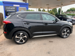 2017 Hyundai Tucson 1.7 Crdi Blue Drive Premium SUV 5dr Diesel Dct Euro 6 (s/s) (141 Ps) in Black — image 2