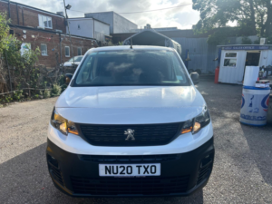 2020 Peugeot Partner 1.5 Bluehdi 1000 Professional Standard Panel Van Swb Euro 6 (s/s) 5dr in White — image 3