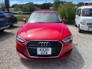 2020 Audi A3 1.4 Tfsi Cod Sport Sportback S Tronic Euro 6 (s/s) 5dr in Red — image 5