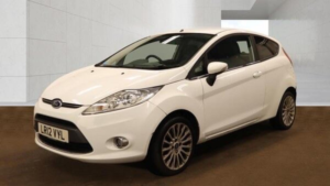 2012 Ford Fiesta 1.4 Tdci Dpf Titanium 3dr in White — image 3
