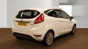 2012 Ford Fiesta 1.4 Tdci Dpf Titanium 3dr in White — image 5