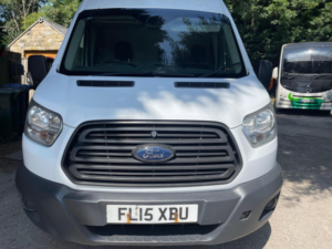 2015 Ford Transit 2.2 Tdci 350 Rwd L3 H3 Euro 5 5dr in White — image 2