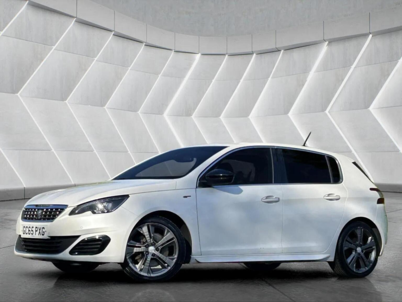2016 Peugeot 308 2.0 Bluehdi Gt Eat Euro 6 (s/s) 5dr in White — image 1
